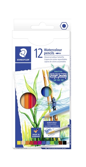 Staedtler Aquarellfarbstifte Set (12)